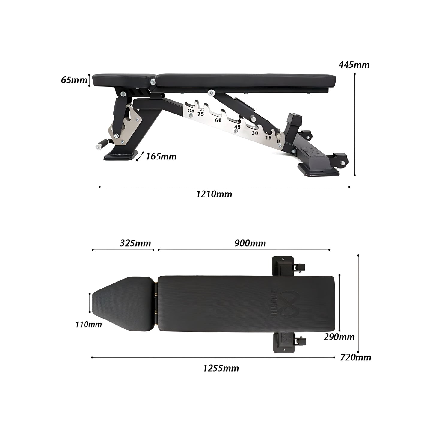 アジャスタブルインクライン&デクラインベンチ XMT-FIDBH【即日発送】